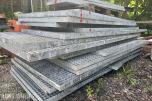 Parti rister og bjelker - Industrigitter/rister ca 30 Stk
