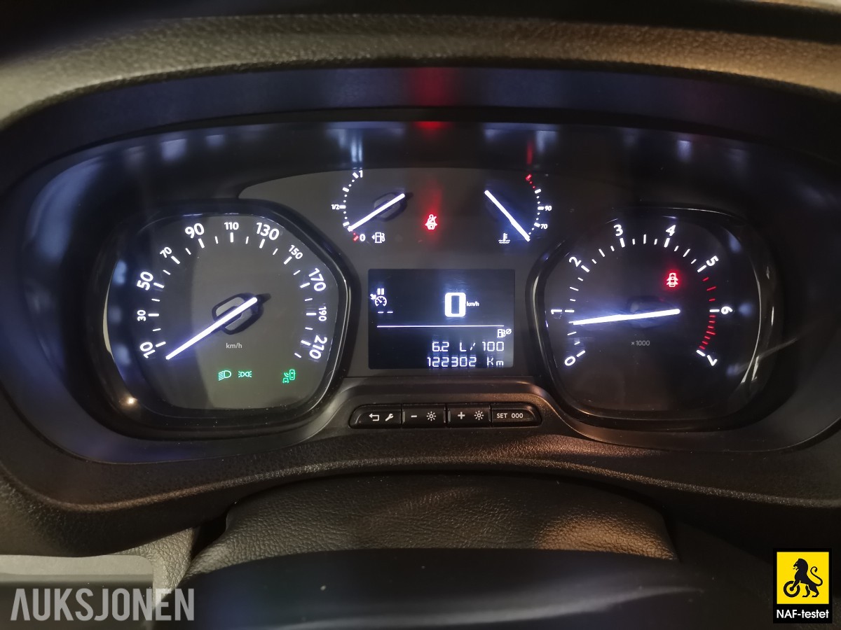 2018 Citroen JUMPY 2.0 HDI 122HK KAMERA CRUISE DELSKINN