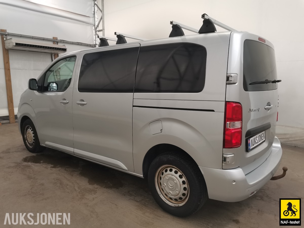 2018 Citroen JUMPY 2.0 HDI 122HK HENGERFESTE KAMERA CRUISE DELSKINN