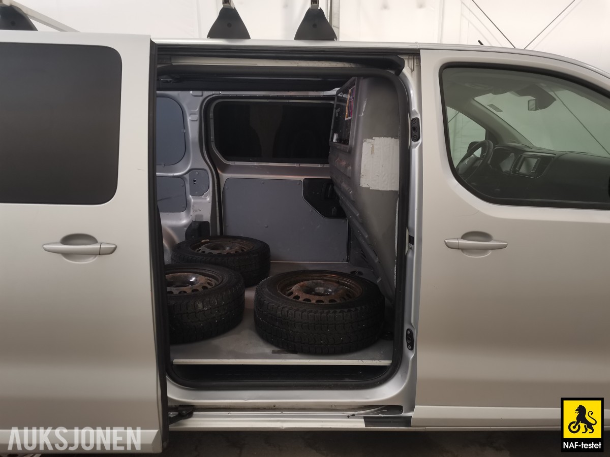 2018 Citroen JUMPY 2.0 HDI 122HK HENGERFESTE KAMERA CRUISE DELSKINN