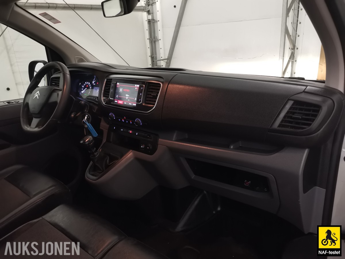 2018 Citroen JUMPY 2.0 HDI 122HK HENGERFESTE KAMERA CRUISE DELSKINN