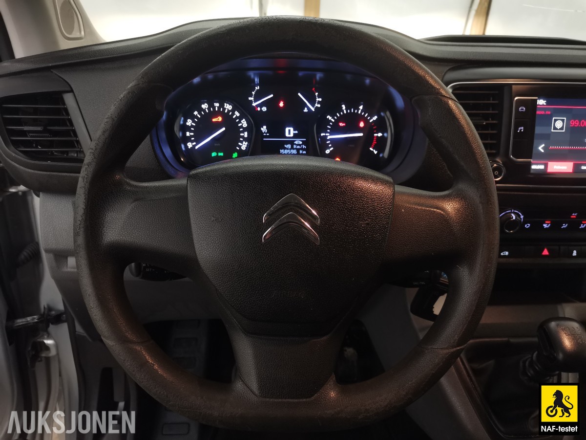 2018 Citroen JUMPY 2.0 HDI 122HK HENGERFESTE KAMERA CRUISE DELSKINN
