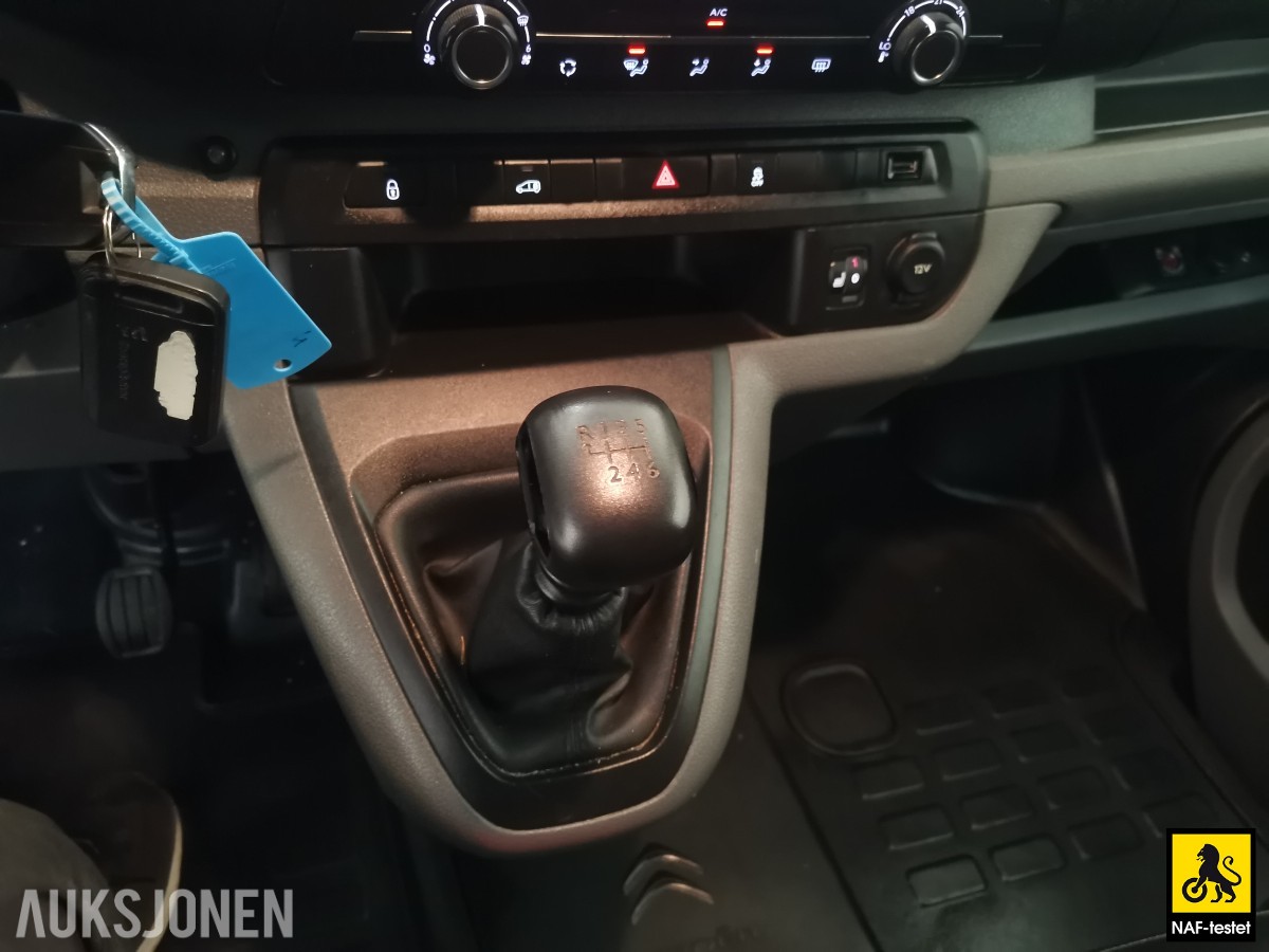2018 Citroen JUMPY 2.0 HDI 122HK HENGERFESTE KAMERA CRUISE DELSKINN
