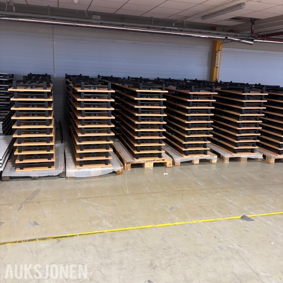 55 stk Klappbord - 120x50x73 - kan stables 