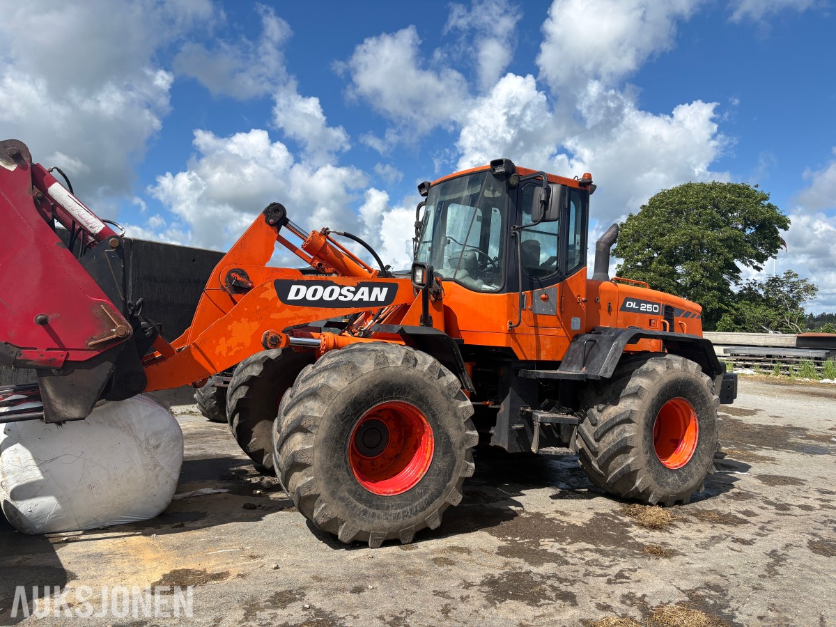 2008 Doosan dl 250 hjullaster