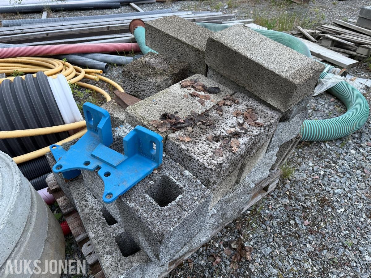 Leca blokker i ulike dimensjoner