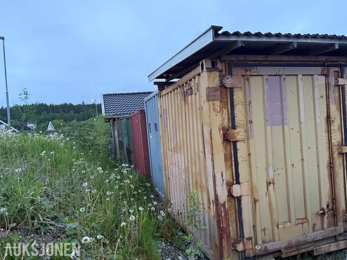Container 20 fot Med ekstra tak
