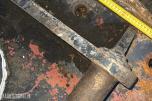 Plate med S70 feste til gravemaskin