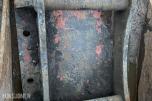 Plate med S70 feste til gravemaskin