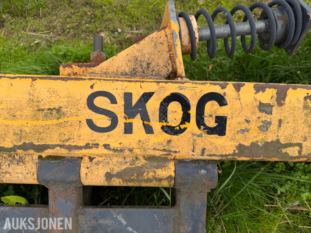 Skogsrive til gravemaskin S40 feste