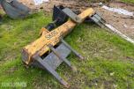 Skogsrive til gravemaskin S40 feste