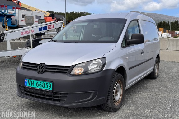 2015 Volkswagen CADDY MAXI 1.6-102 D TDI - Automat - Hengerfeste - 2 dekksett - EU ok til mai 2028