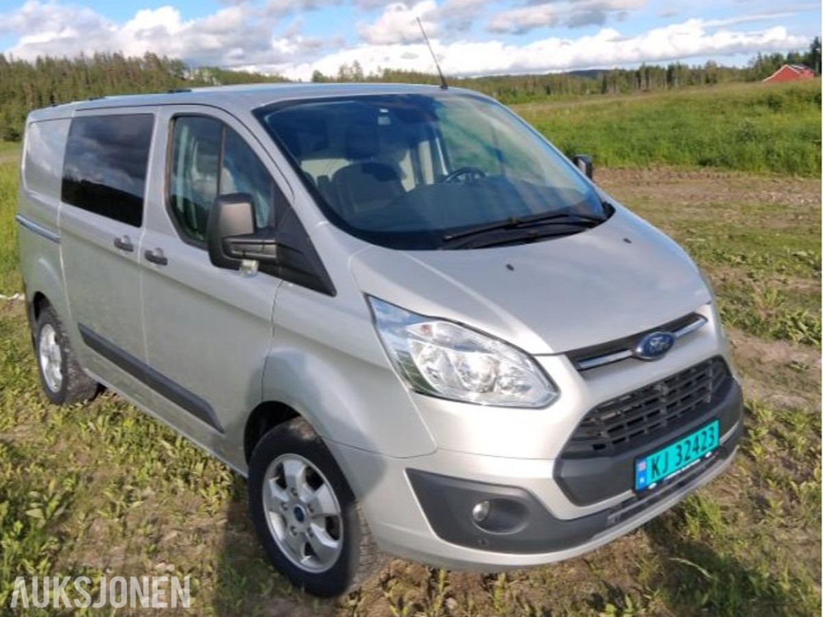 2017 Ford Transit Custom 2.0 Diesel 131hk, cruisekontroll, ryggekamera, hengerfeste