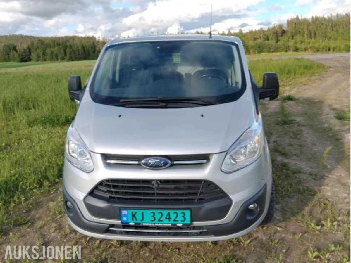 2017 Ford Transit Custom 2.0 Diesel 131hk, cruisekontroll, ryggekamera, hengerfeste