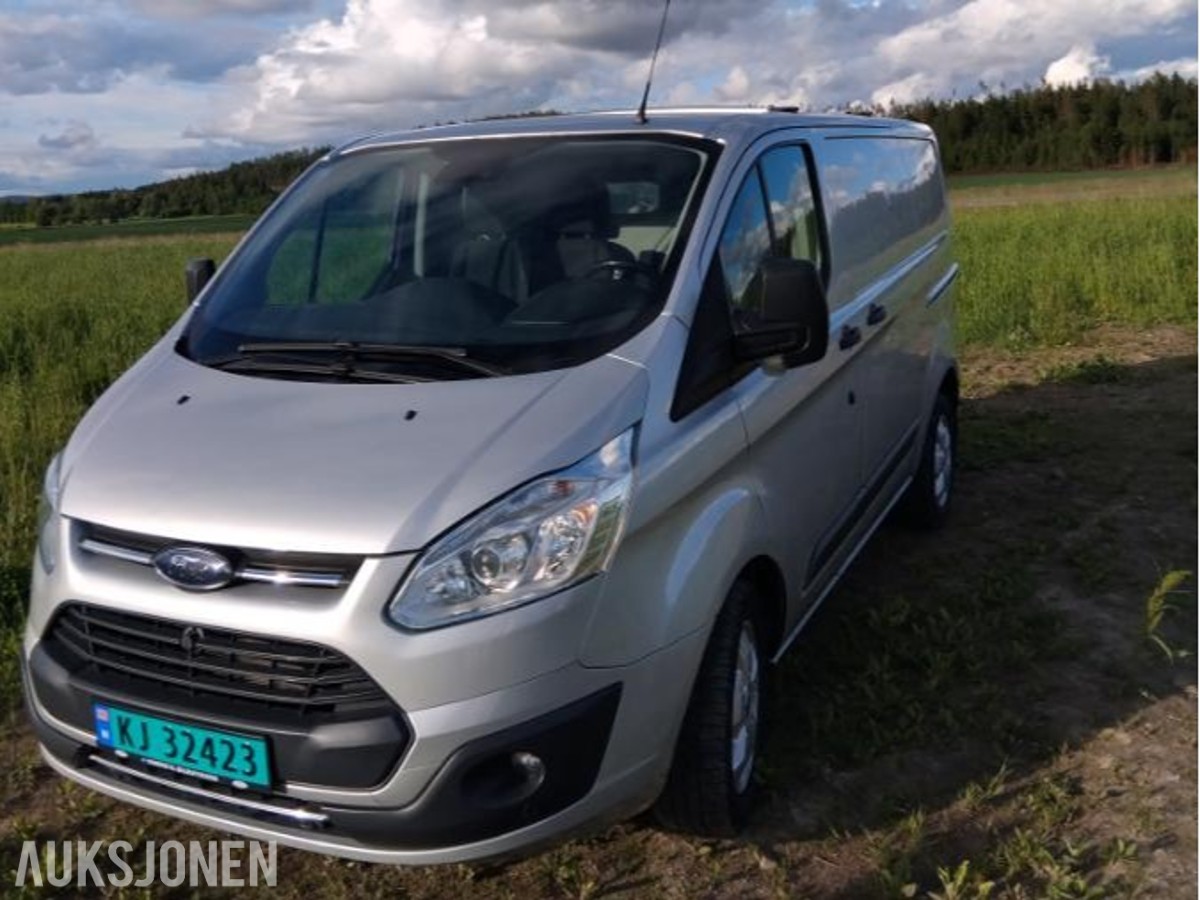 2017 Ford Transit Custom 2.0 Diesel 131hk, cruisekontroll, ryggekamera, hengerfeste