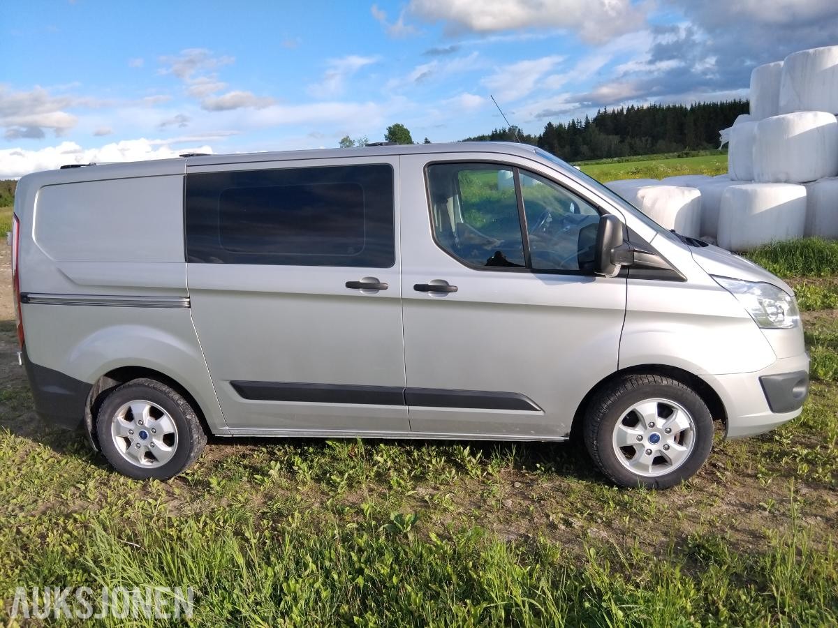 2017 Ford Transit Custom 2.0 Diesel 131hk, cruisekontroll, ryggekamera, hengerfeste