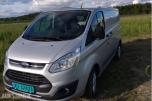 2017 Ford Transit Custom 2.0 Diesel 131hk, cruisekontroll, ryggekamera, hengerfeste