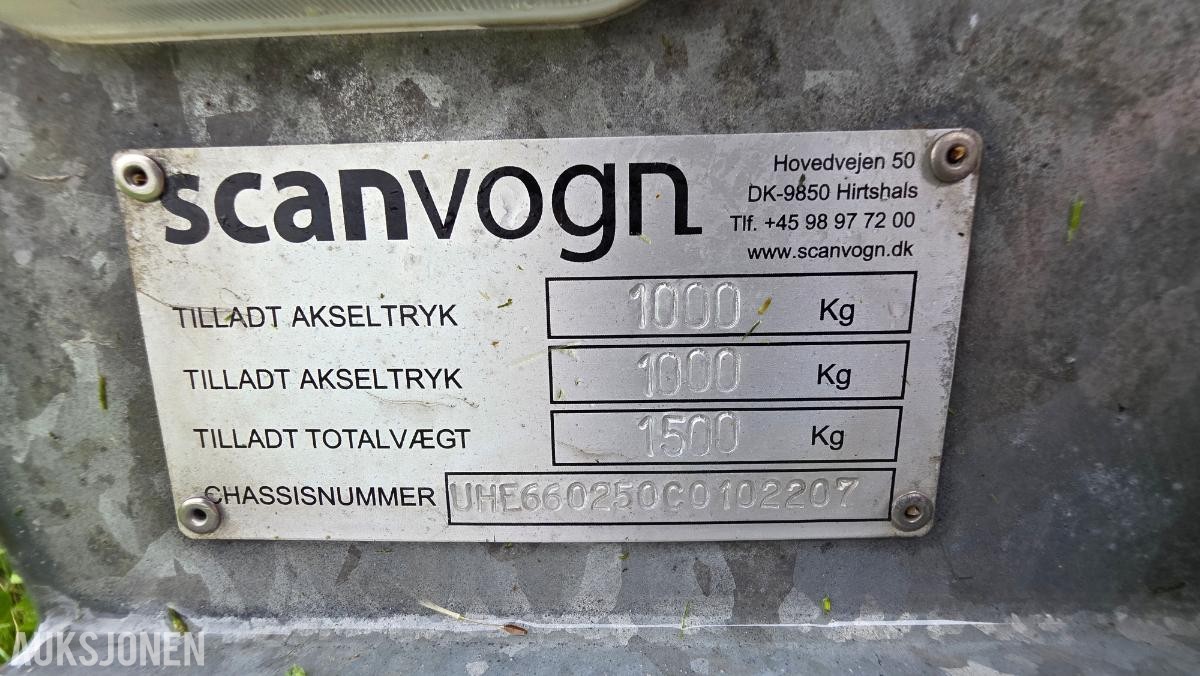 2012 Scanvogn mannskapsrigg - ingen minstepris