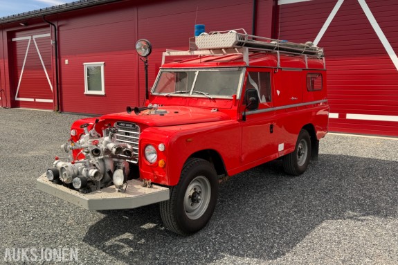 1978 Land Rover 109 Series III Brannbil - SJELDEN OG UNIK MULIGHET - 100% Restaurert 