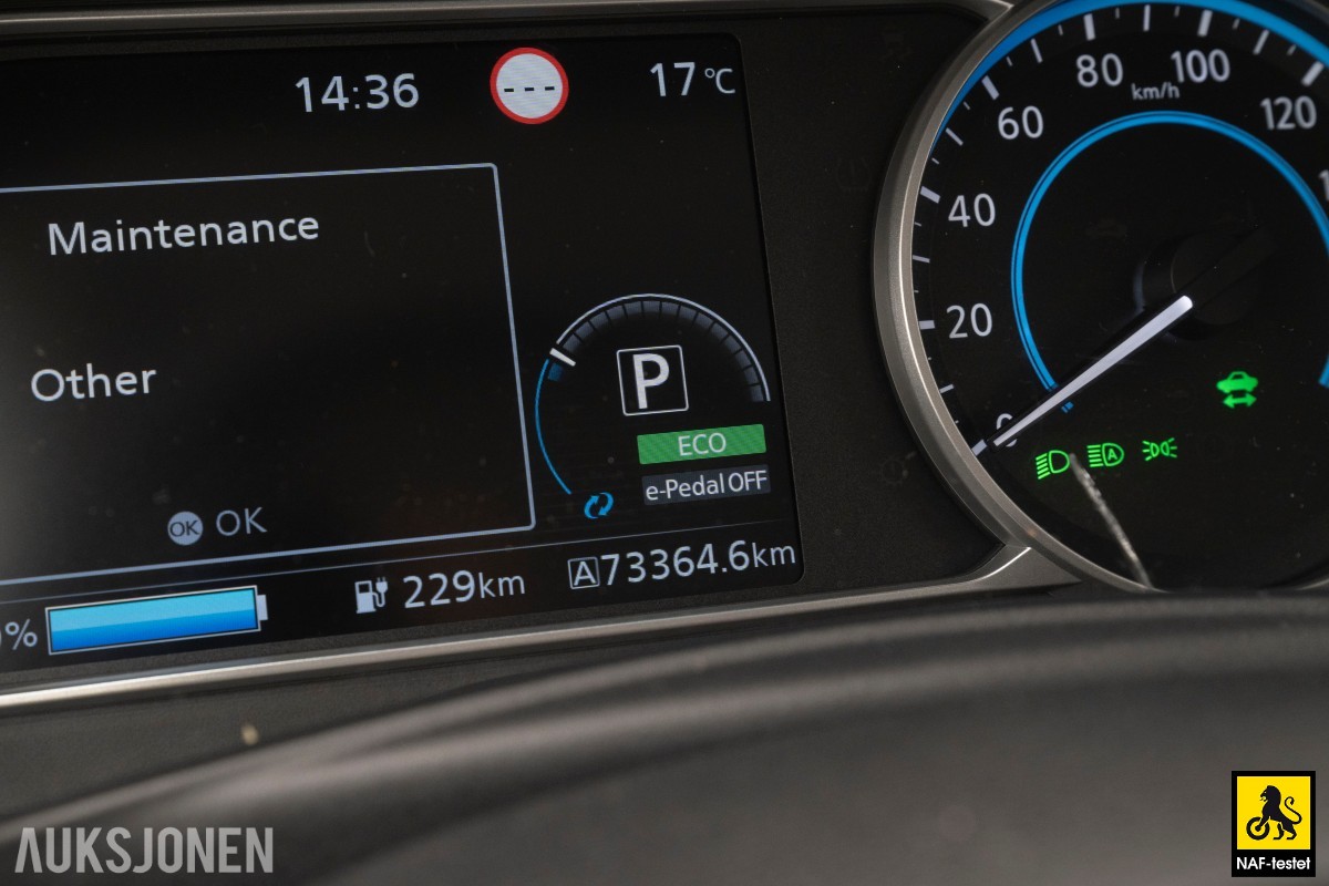 2018 Nissan Leaf TEKNA NORSK BOSE 360-KAMERA SKINN ADAPTIV CRUISE
