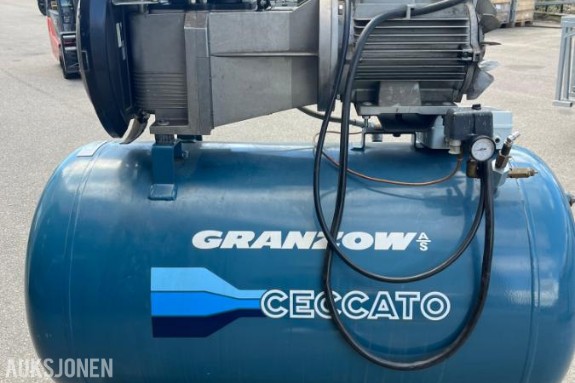 1985 GORANSONS KOMPRESSOR - 500 LITER - 7,5KW - 10 BAR