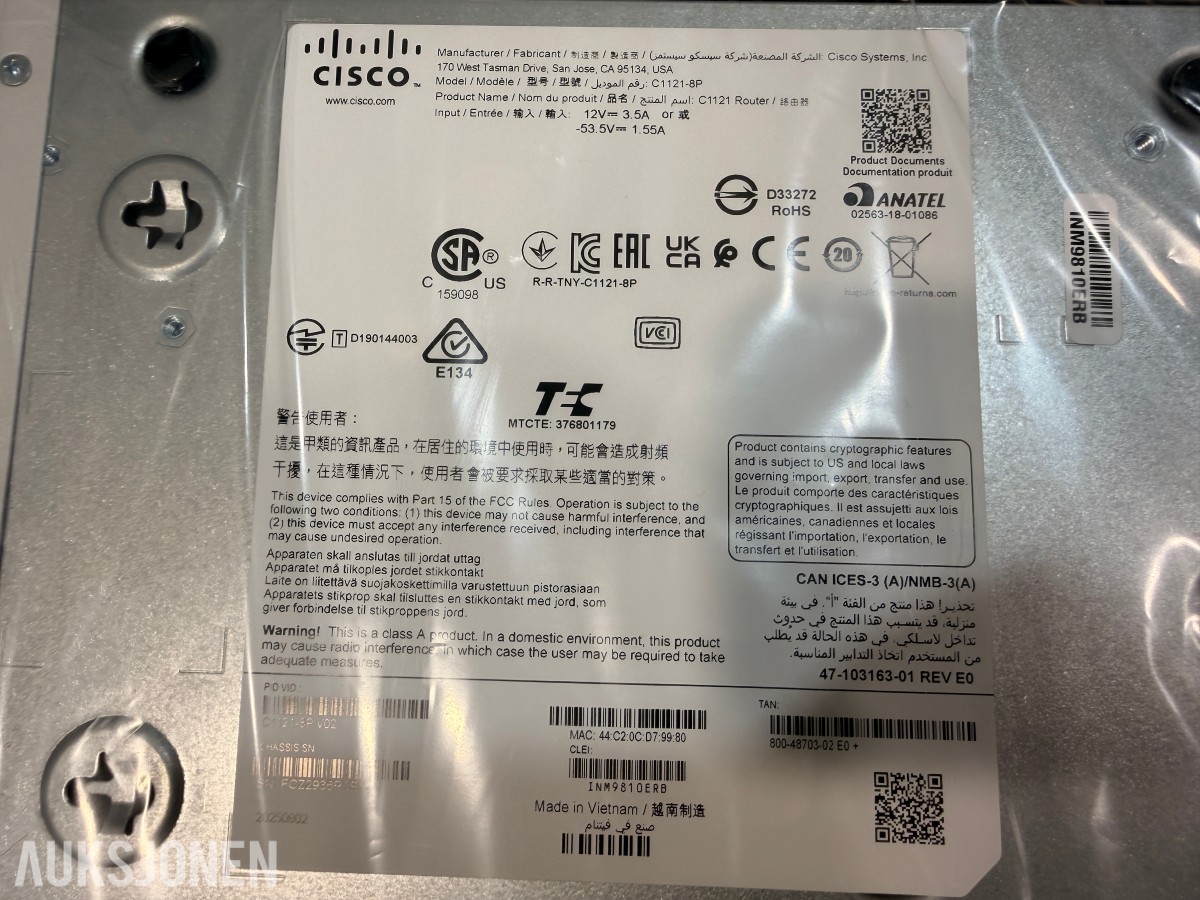 Kontorutstyr og elektronikk – Cisco, Logitech, Jabra, Nespresso, Leitz