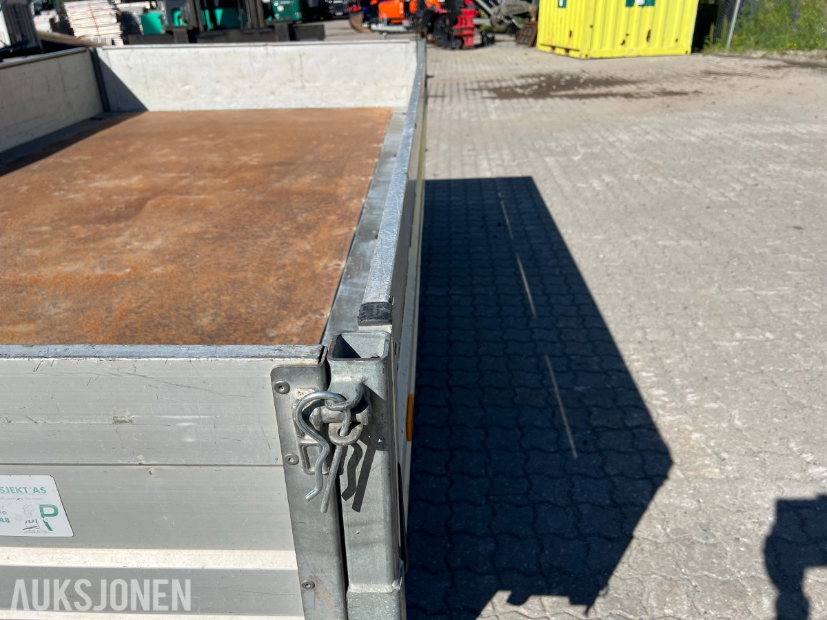 2015 Tysse pro-varehenger 3500kg