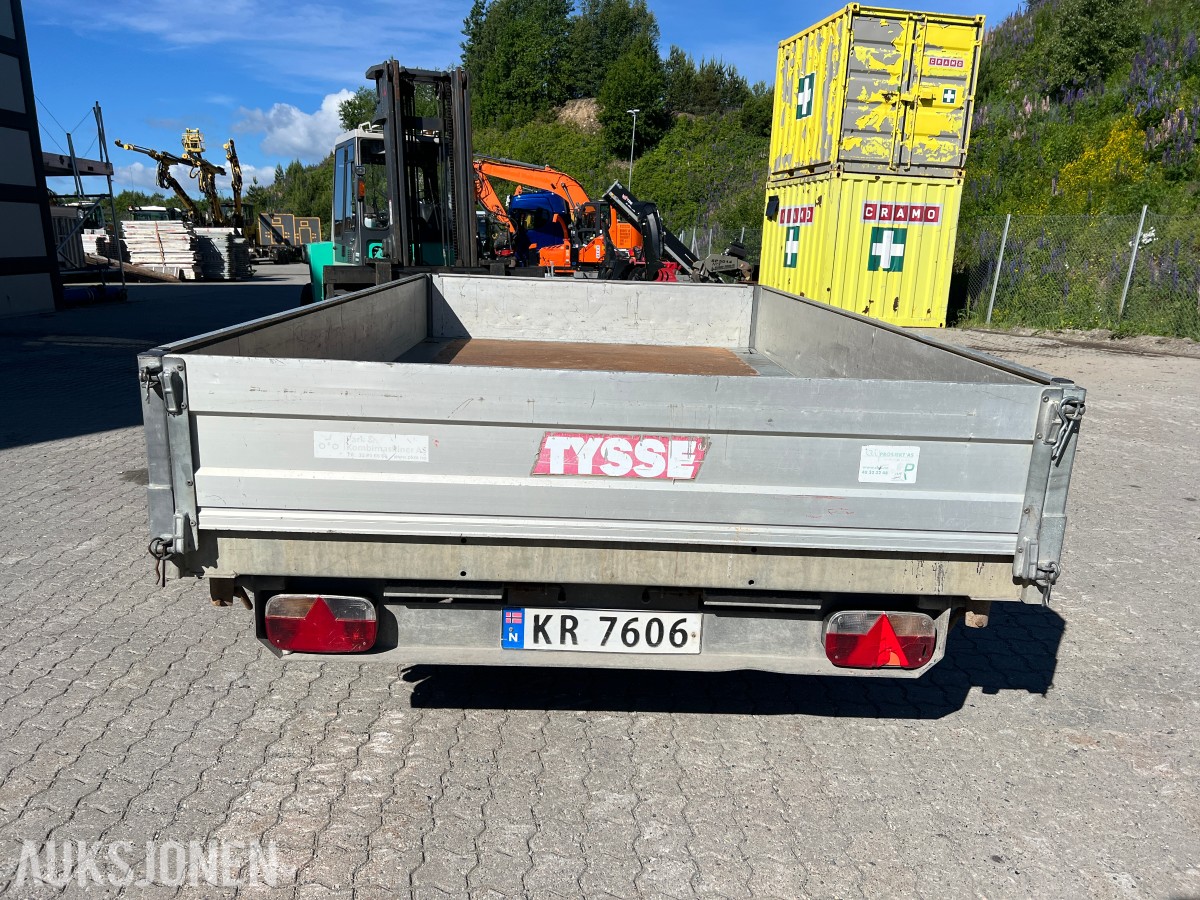 2015 Tysse pro-varehenger 3500kg