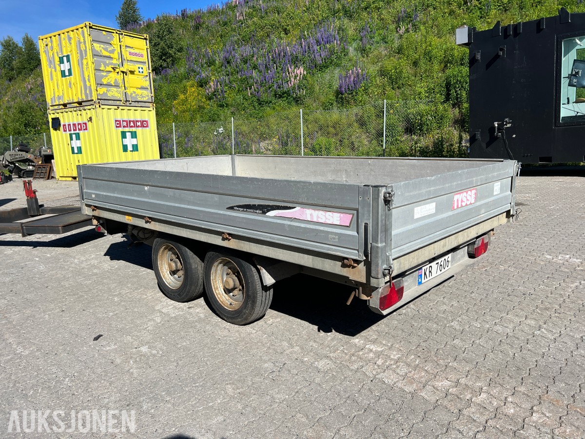 2015 Tysse pro-varehenger 3500kg