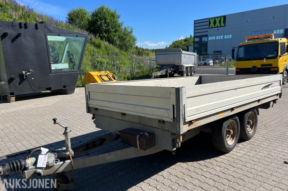2015 Tysse pro-varehenger 3500kg