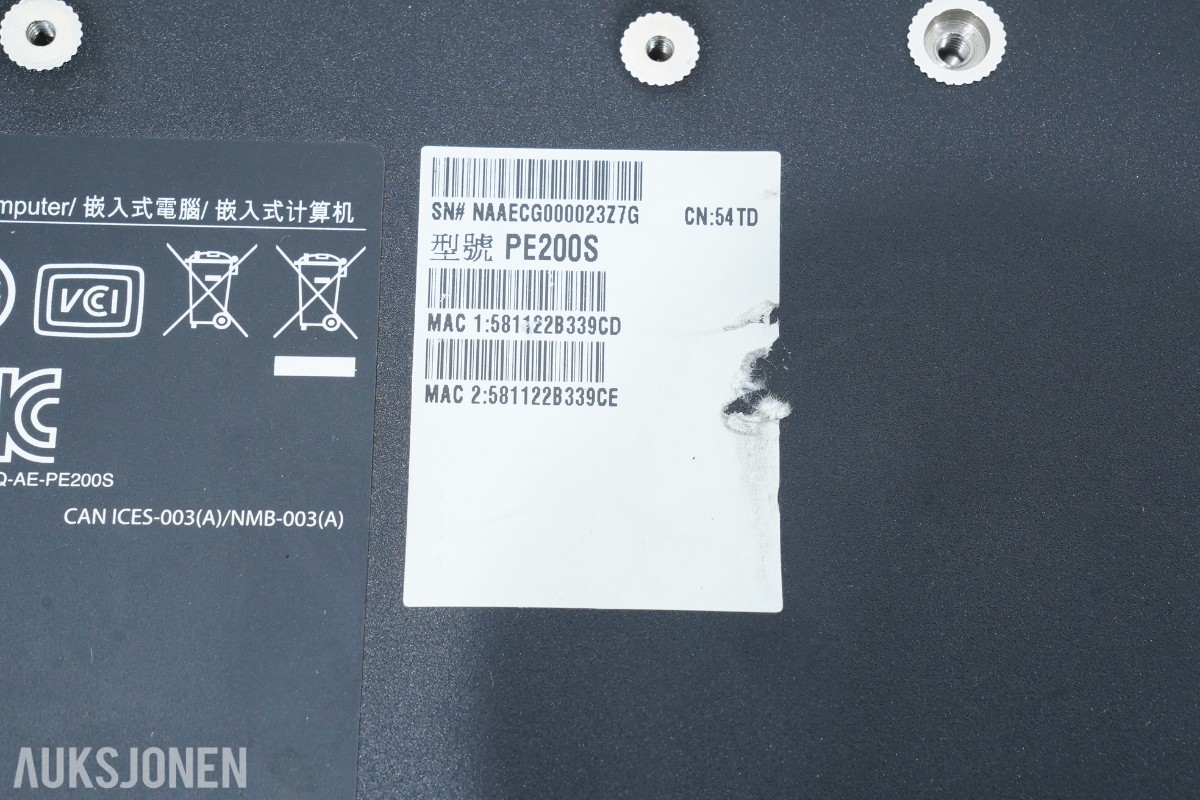 ASUS PE200S embedded computer / industridatamaskin