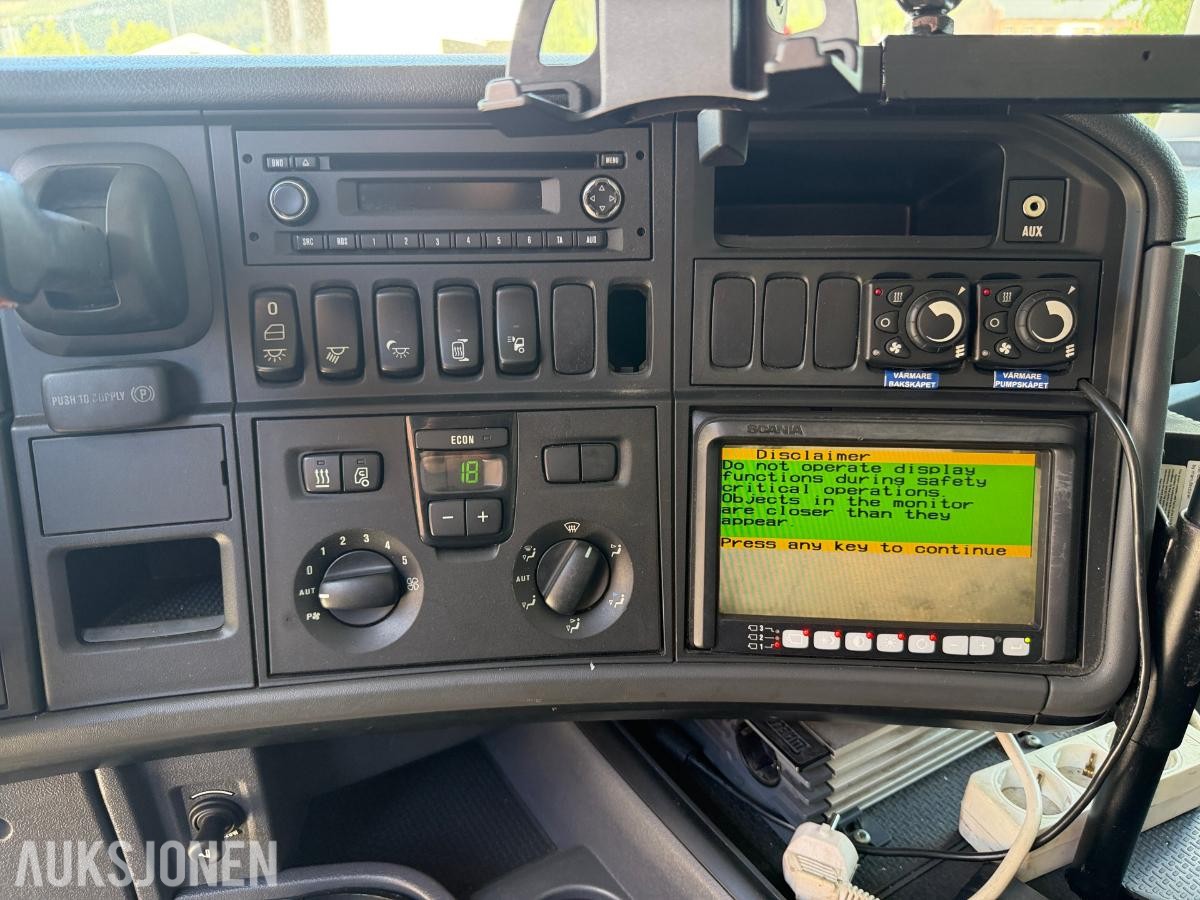 2011 Scania R-serie spylebil / Sugebil