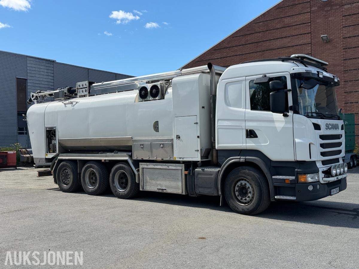 2011 Scania R-serie spylebil / Sugebil