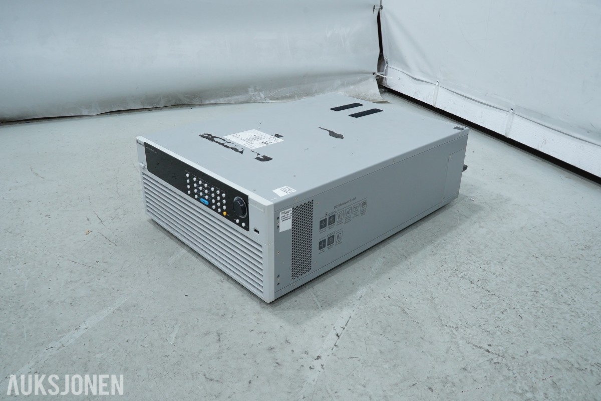 Chroma 63204A-600-280 DC elektronisk last – 600V / 280A / 4kW med tilbehør