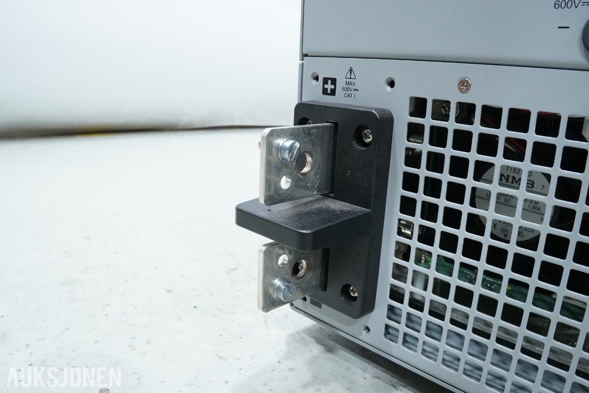 Chroma 63204A-600-280 DC elektronisk last – 600V / 280A / 4kW med tilbehør