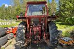 1974 Volvo BM650 traktor med frontlaster, lavt timeantall, repobjekt