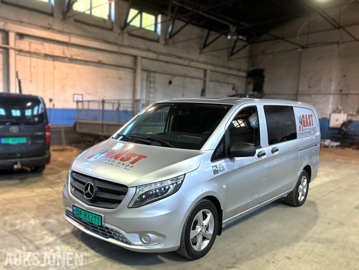 2015 Mercedes-Benz Vito 4MATIC AUTOMAT HENGERFESTE VARMER LED