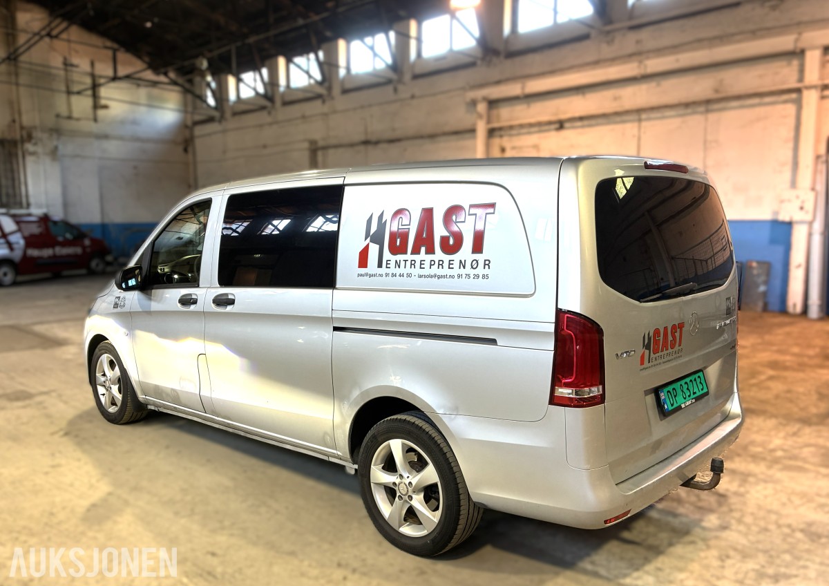2015 Mercedes-Benz Vito 4MATIC AUTOMAT HENGERFESTE VARMER LED