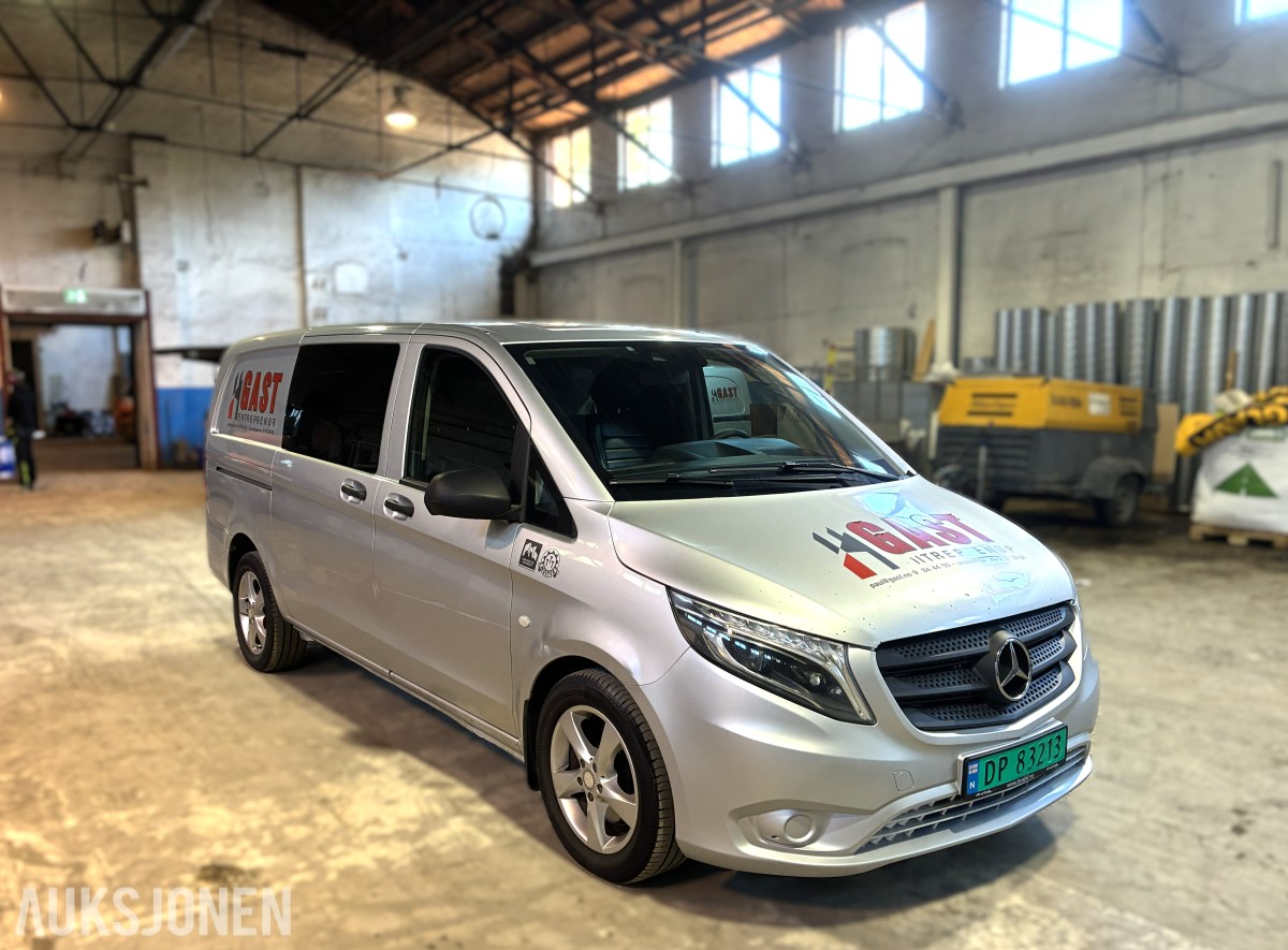 2015 Mercedes-Benz Vito 4MATIC AUTOMAT HENGERFESTE VARMER LED