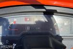 Kubota G1700 sitteklipper med frontkost og oppsamler