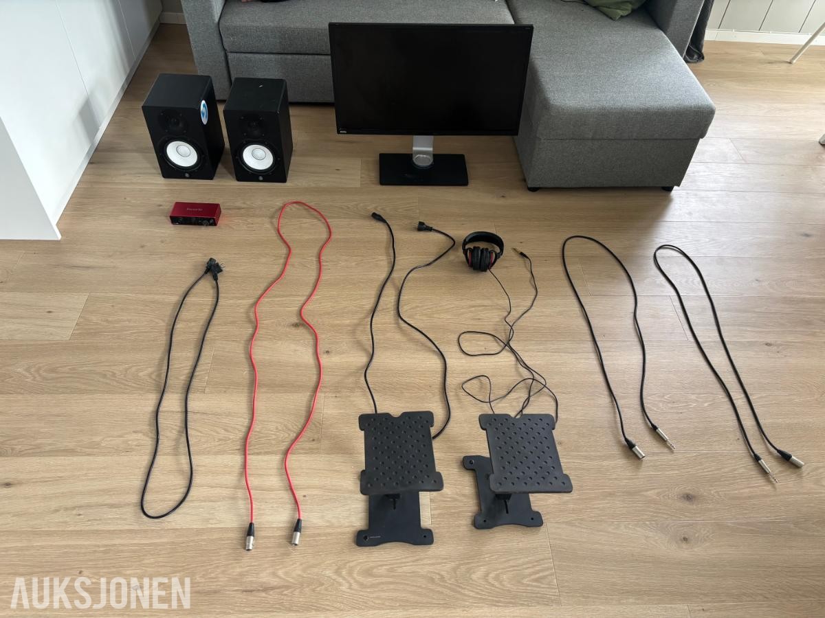 Focusrite Scarlett Studio - komplett hjemmestudio