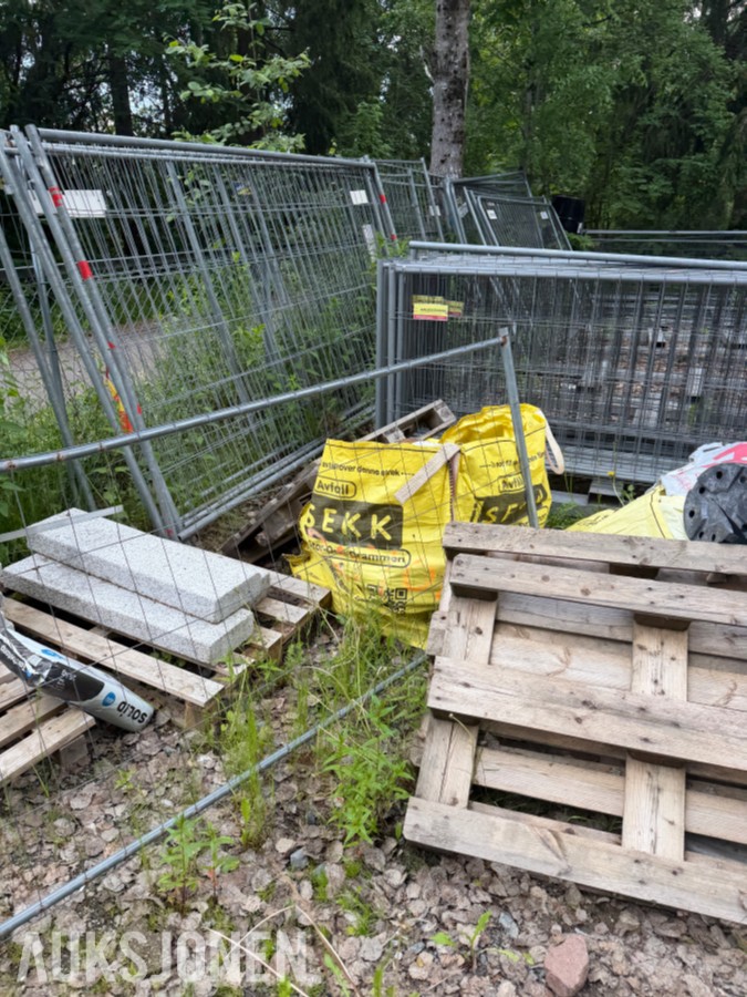 MYE Byggegjerder og byggemateriell selges