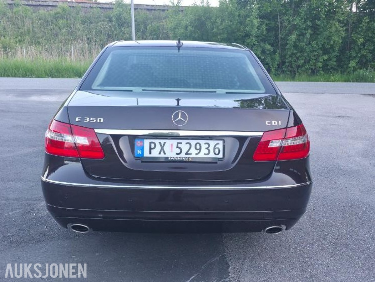 2009 Mercedes-Benz E 350 CDI 3.0 231HK, automat, 4-Seter, ryggekamera, cruisekontroll