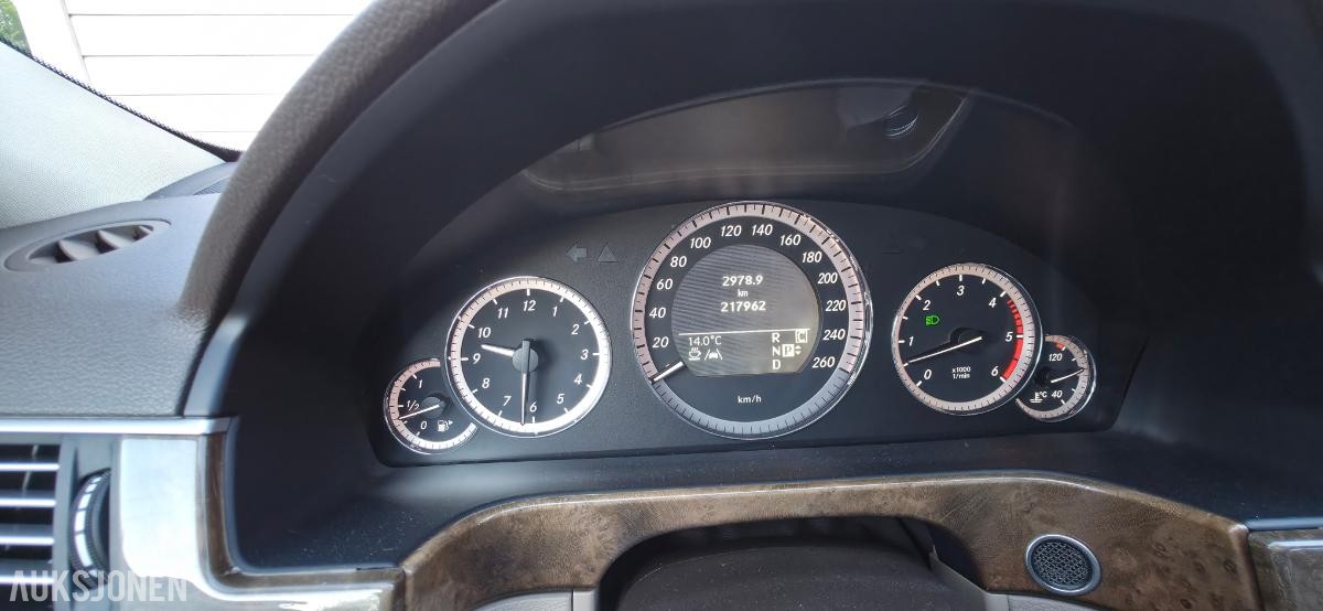 2009 Mercedes-Benz E 350 CDI 3.0 231HK, automat, 4-Seter, ryggekamera, cruisekontroll