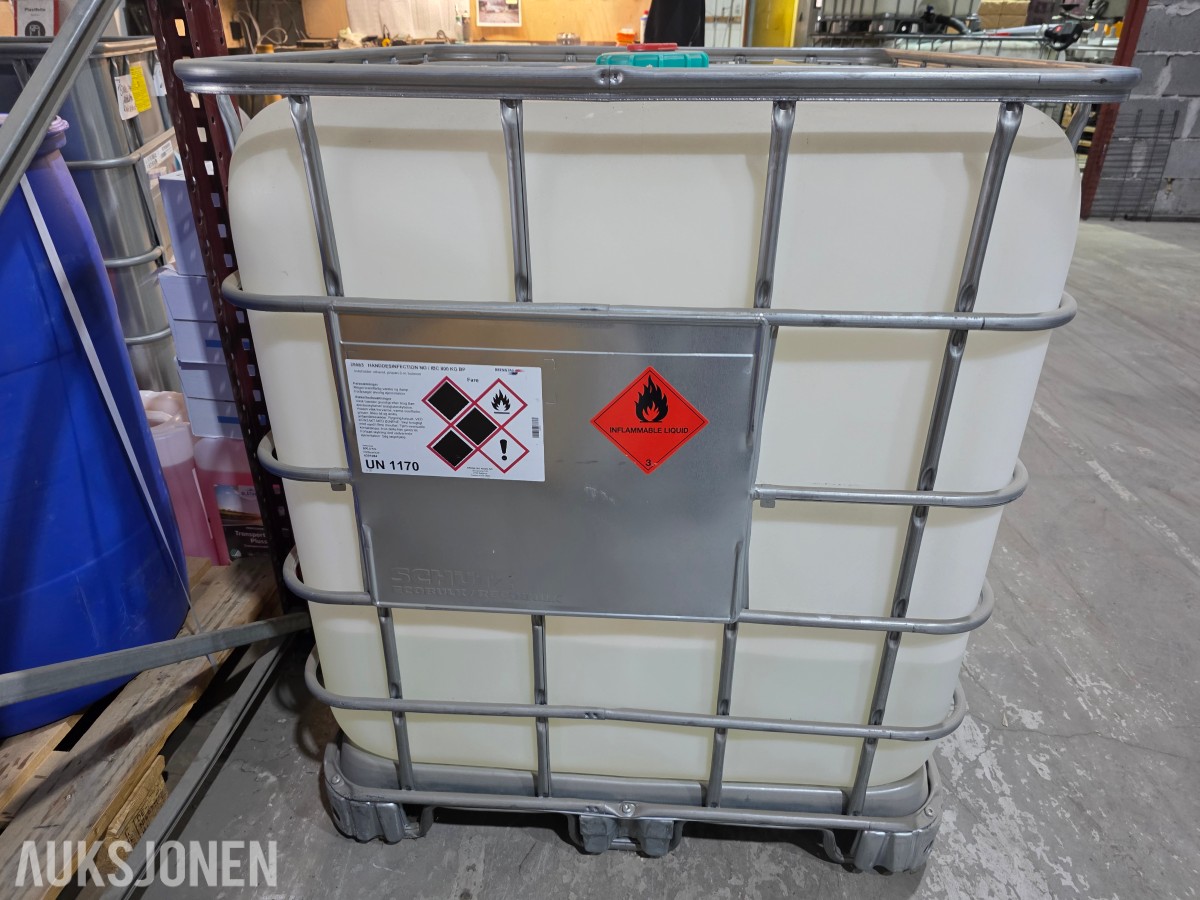 Hånd desinfection 300 L på tank