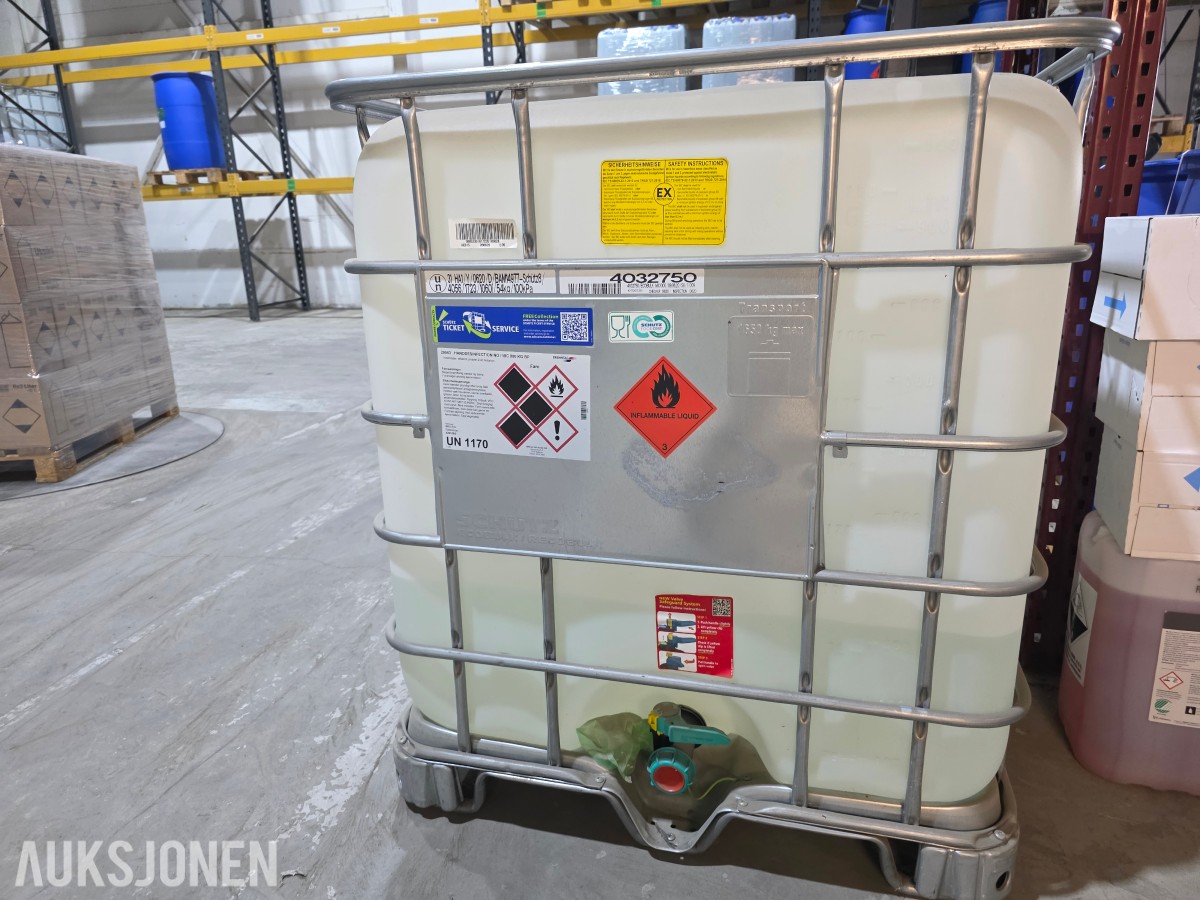 Hånd desinfection 300 L på tank