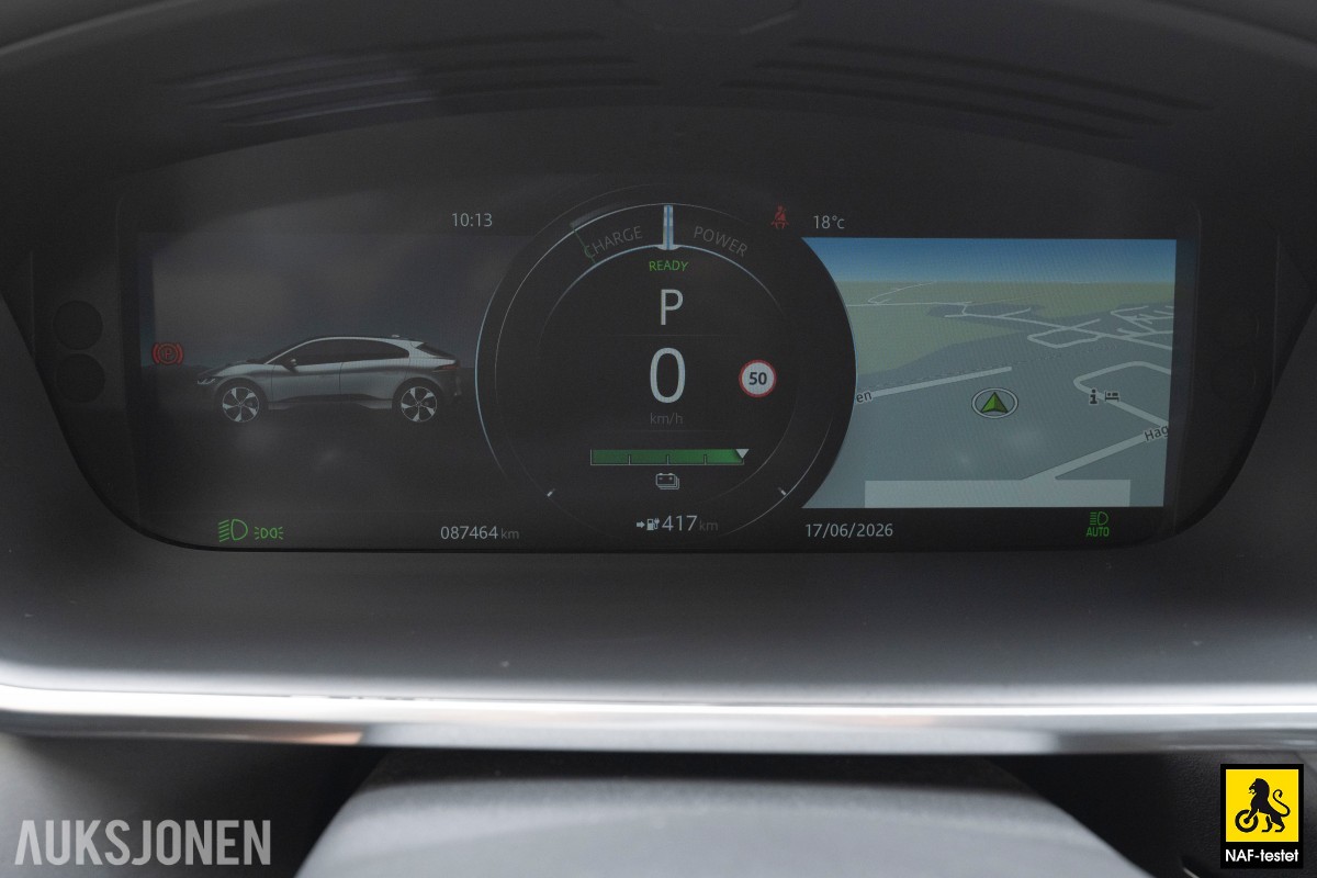 2020 Jaguar I-PACE EV400 AWD HENGERFESTE PANORAMA KAMERA MERIDIAN SPORTSSETER