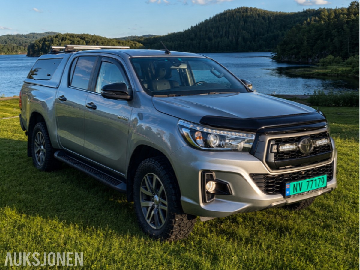 2020 Toyota HiLux 2,4 150hk 4WD automat 4d, Webasto, Hardtop, Ryggekamera