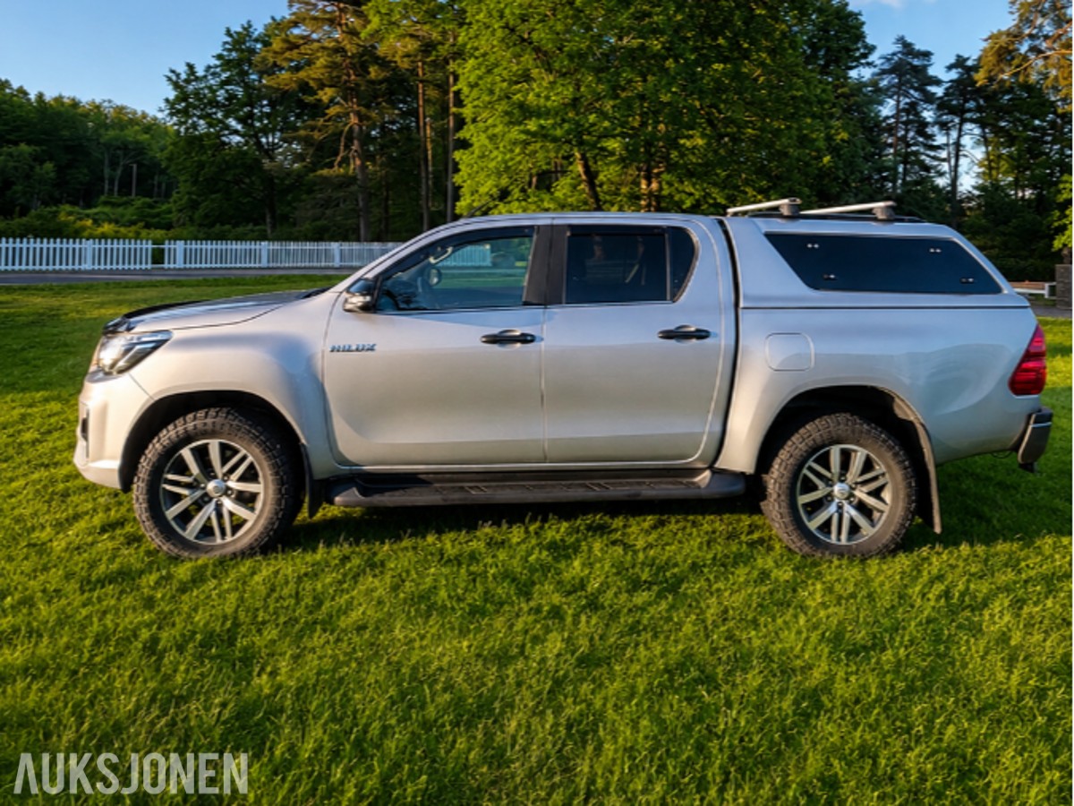 2020 Toyota HiLux 2,4 150hk 4WD automat 4d, Webasto, Hardtop, Ryggekamera