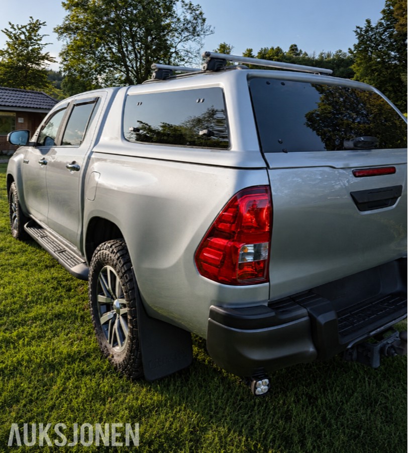 2020 Toyota HiLux 2,4 150hk 4WD automat 4d, Webasto, Hardtop, Ryggekamera